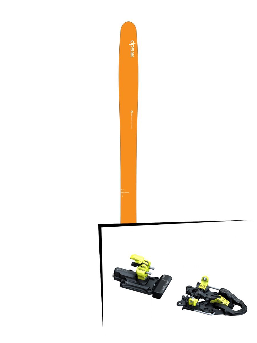 Set: DPS Skis Wailer 99 2016 + ATK Freeraider 14 2.0 (2322435) - Bild 1