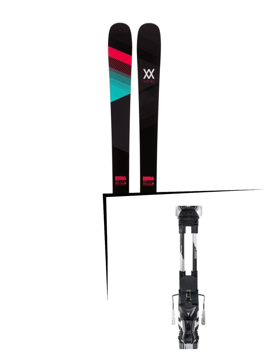 Set: Völkl Kenja 2017 + Atomic Tracker 13 MNC 100 mm, black/silver - Skiset - Bild 1