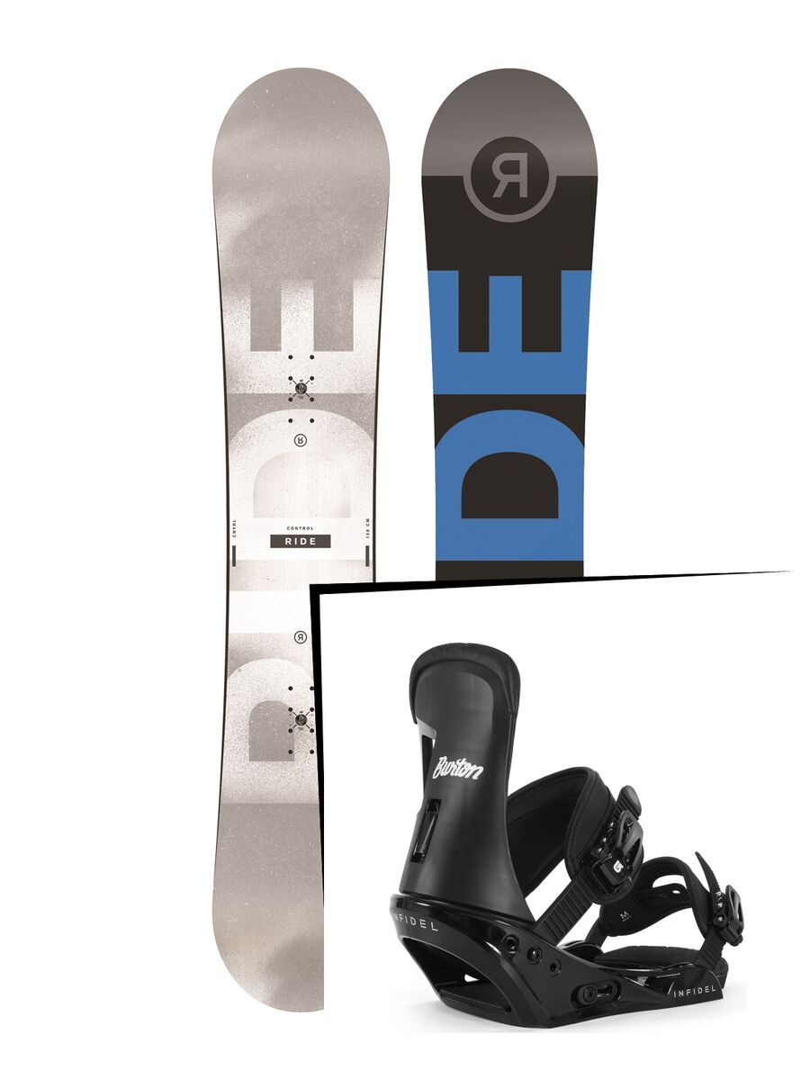 Set: Ride Control 2017 + Burton Infidel Disc (1712816S) - Bild 1