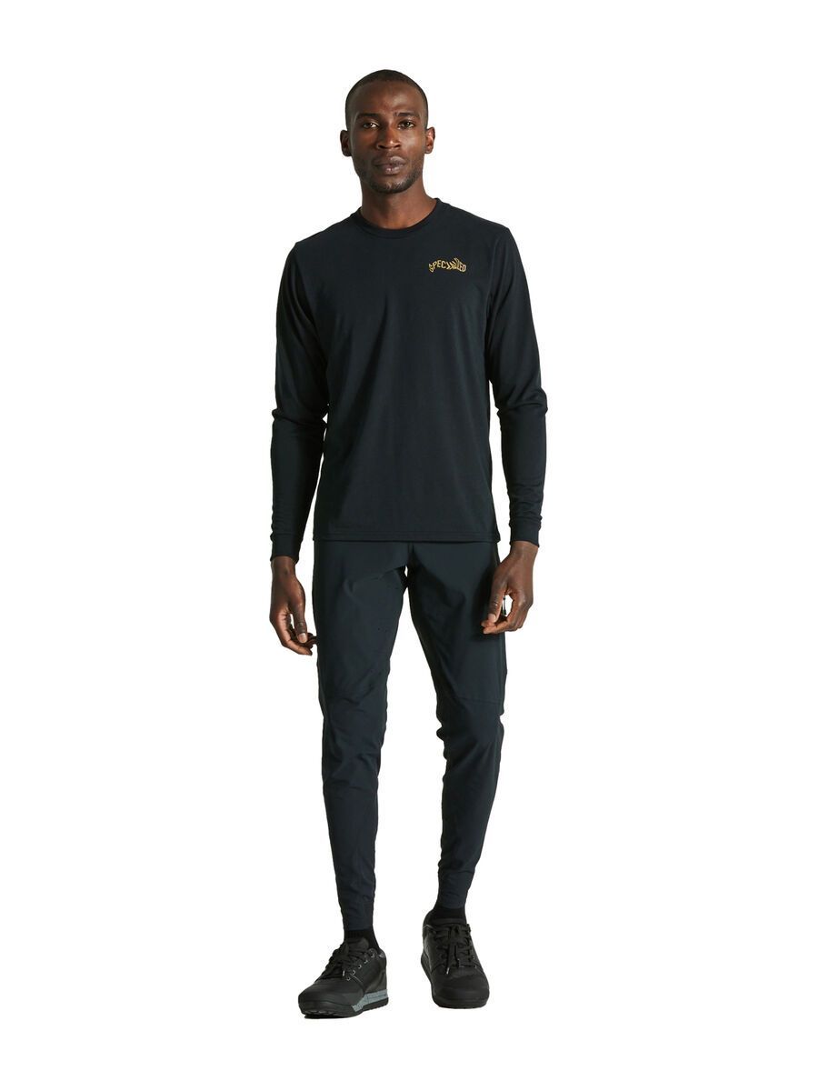 Specialized Warped Long Sleeve Tee, black - Bild 6