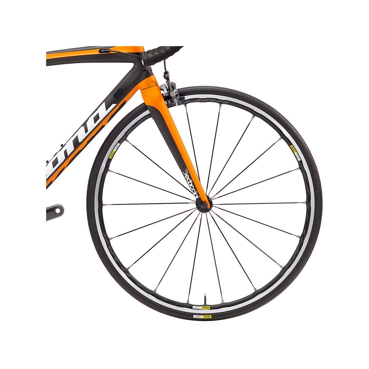 Kona Zing CR, matt carbon w/ team orange & white decals - Bild 2