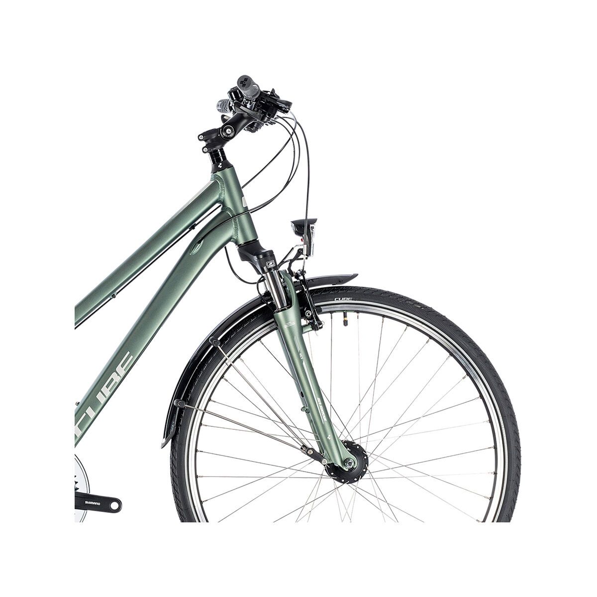 Cube Touring Trapeze, green´n´silver - Bild 7