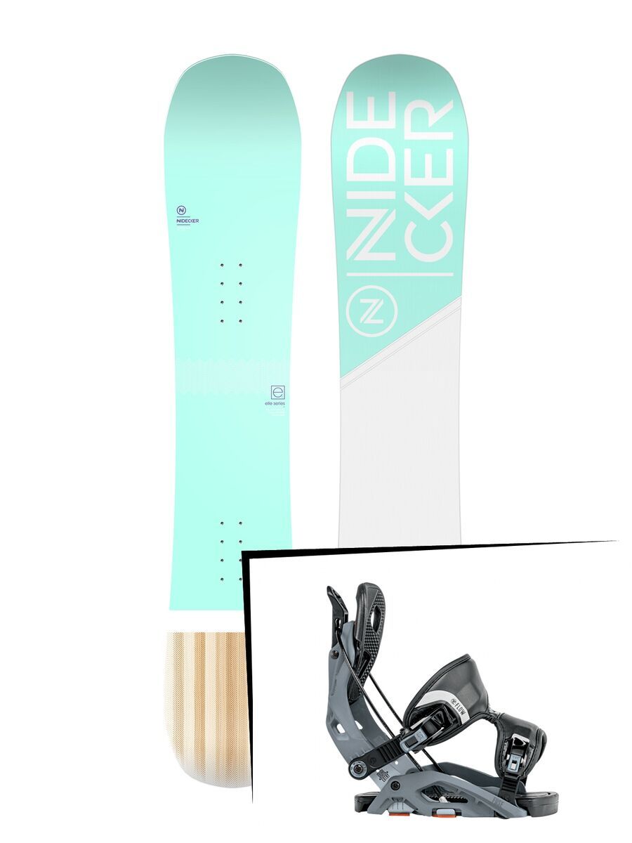 Set: Nidecker Elle 2019 + Flow Fuse (1908451S) - Bild 1