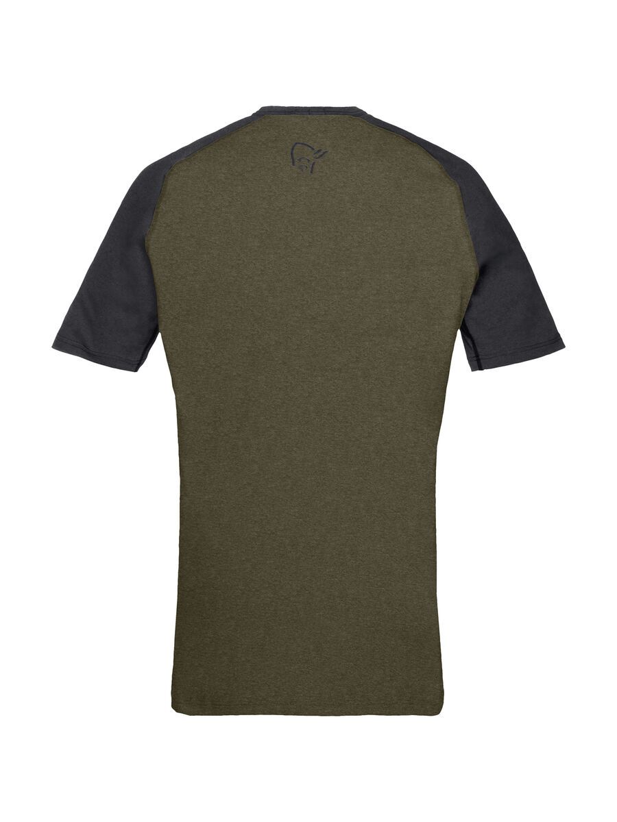 Norrona fjørå equaliser lightweight T-Shirt M's, olive night - Bild 2