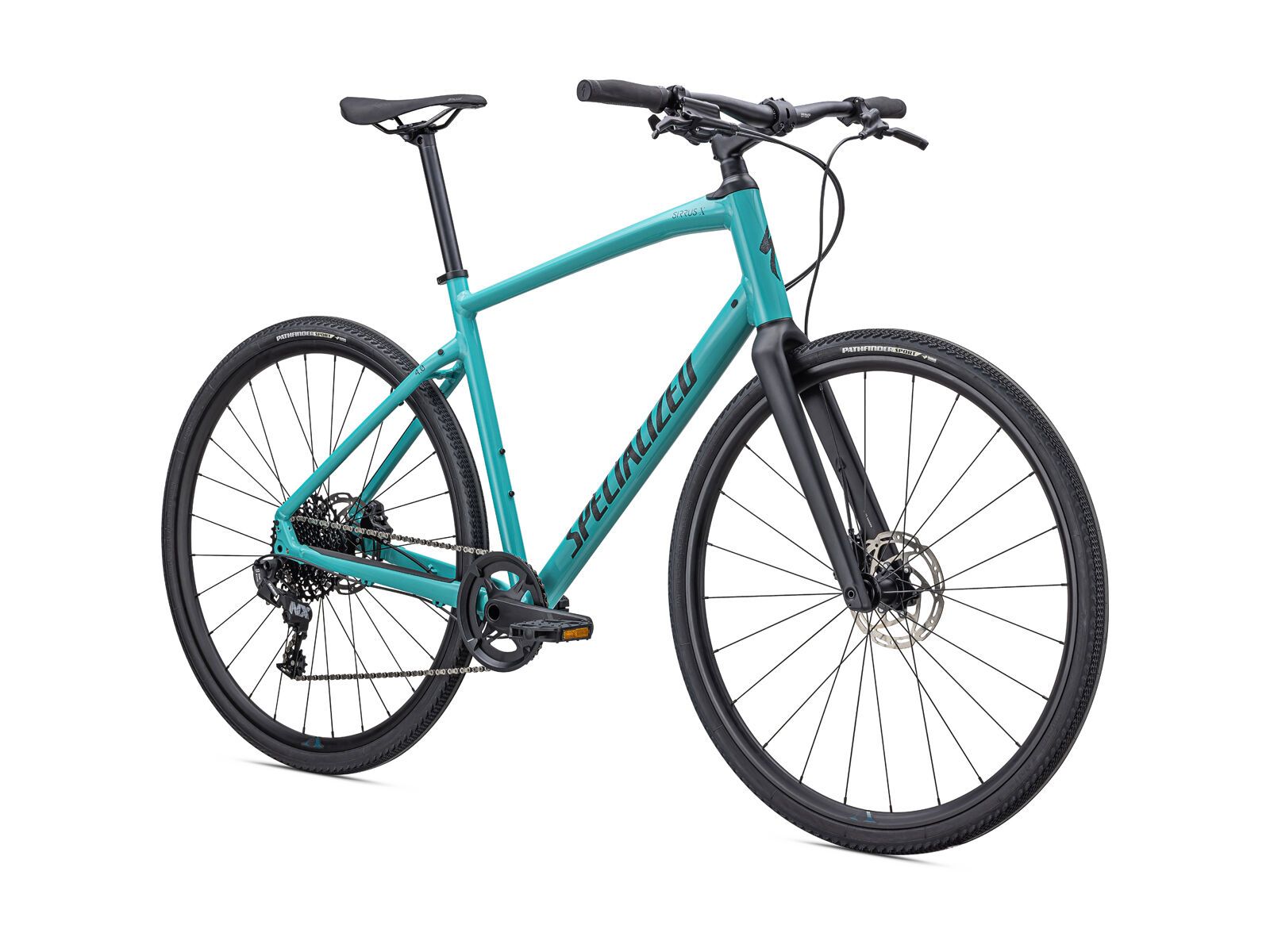Specialized Sirrus X 4.0, gloss lagoon blue/tropical teal/satin black reflective - Bild 2