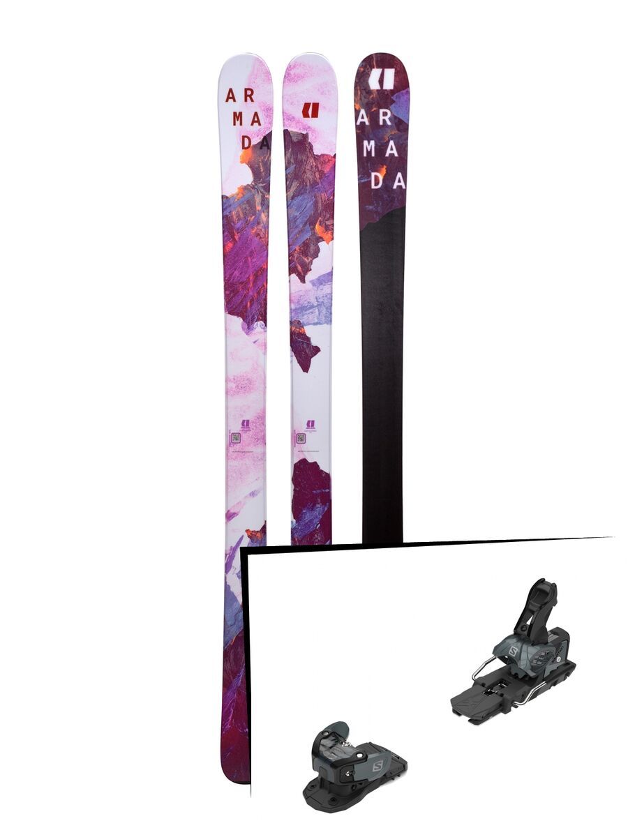 Set: Armada Victa 93 2019 + Salomon Warden MNC 13 black/grey - Bild 1