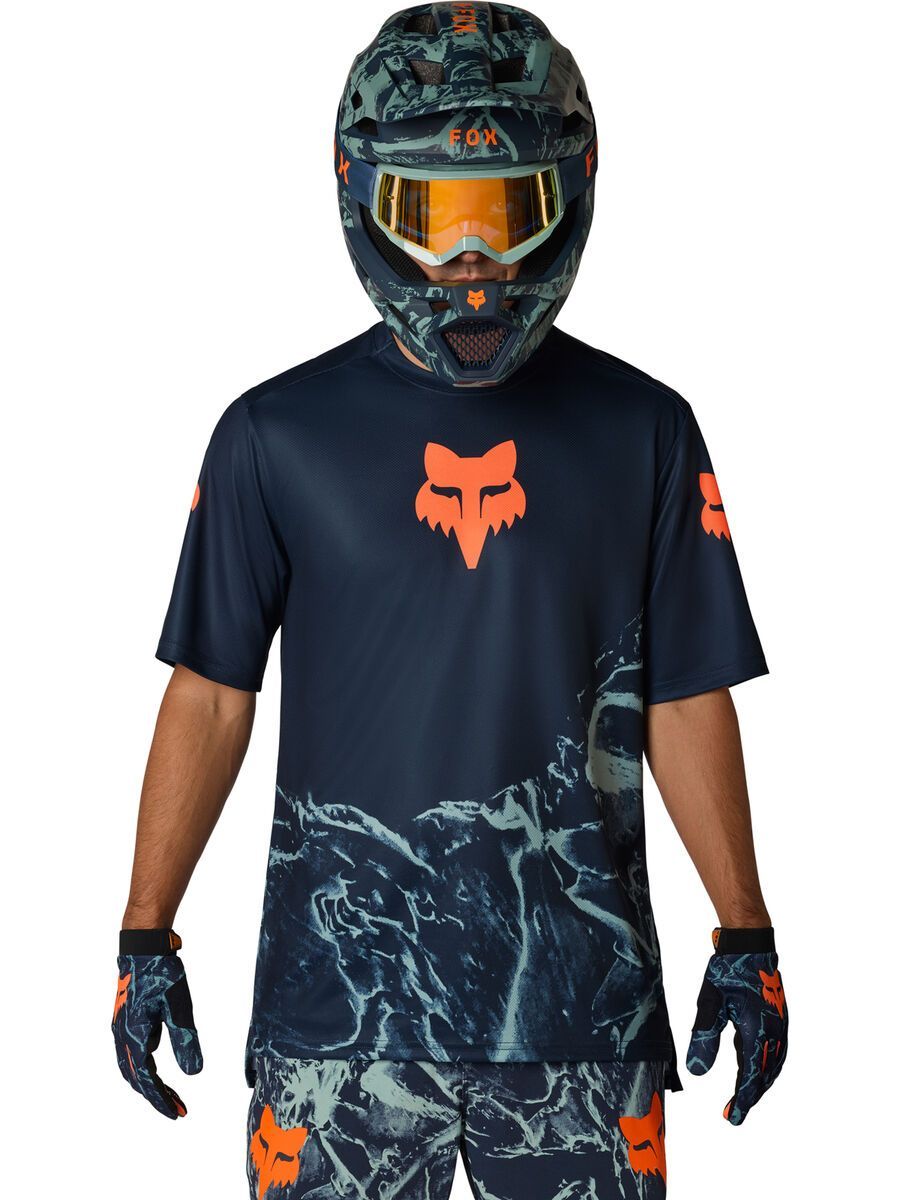 Fox Ranger Short Sleeve Jersey Image Print, arctic blue - Bild 3