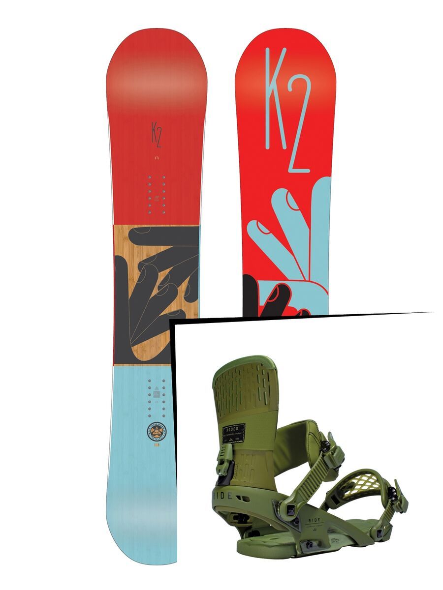 Set: K2 Fastplant 2017 + Ride Rodeo (1487155S) - Bild 1
