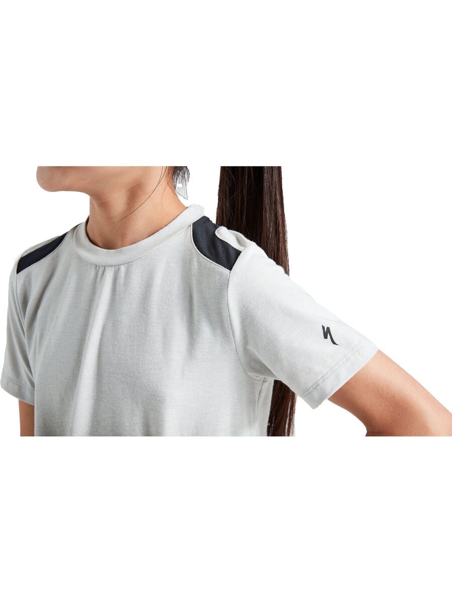 Specialized Youth Short Sleeve Trail Jersey, dove grey spray - Bild 5