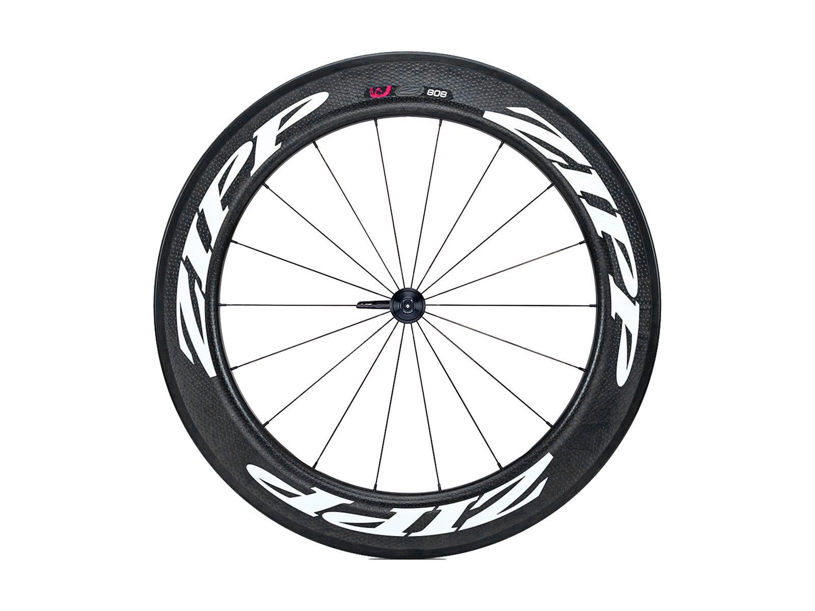 Zipp 808 Firecrest Tubular, schwarz / weiße Aufkleber - Bild 1