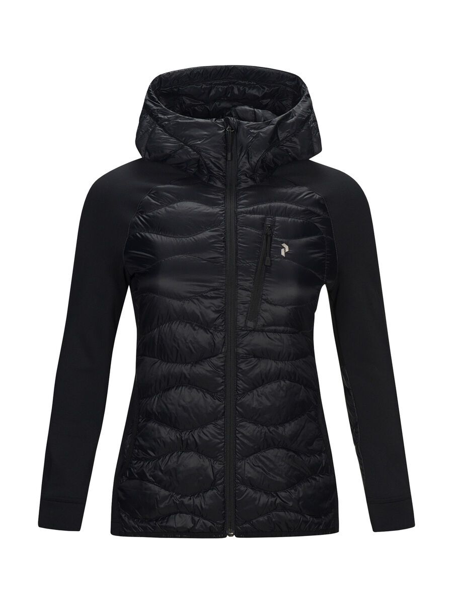 Peak Performance W Helium Hybrid Hood Jacket, black - Bild 1