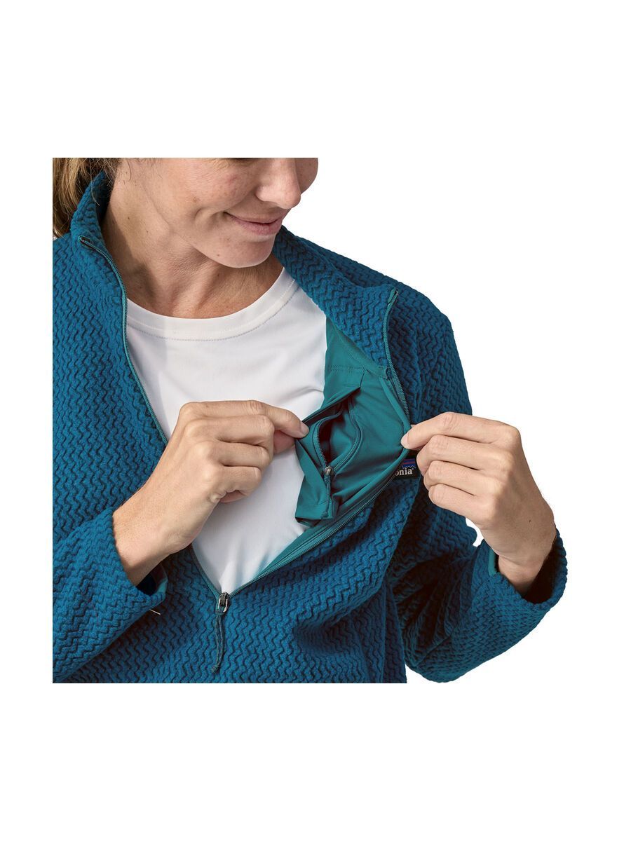 Patagonia Women's R1 Air Zip Neck, lagom blue - Bild 7