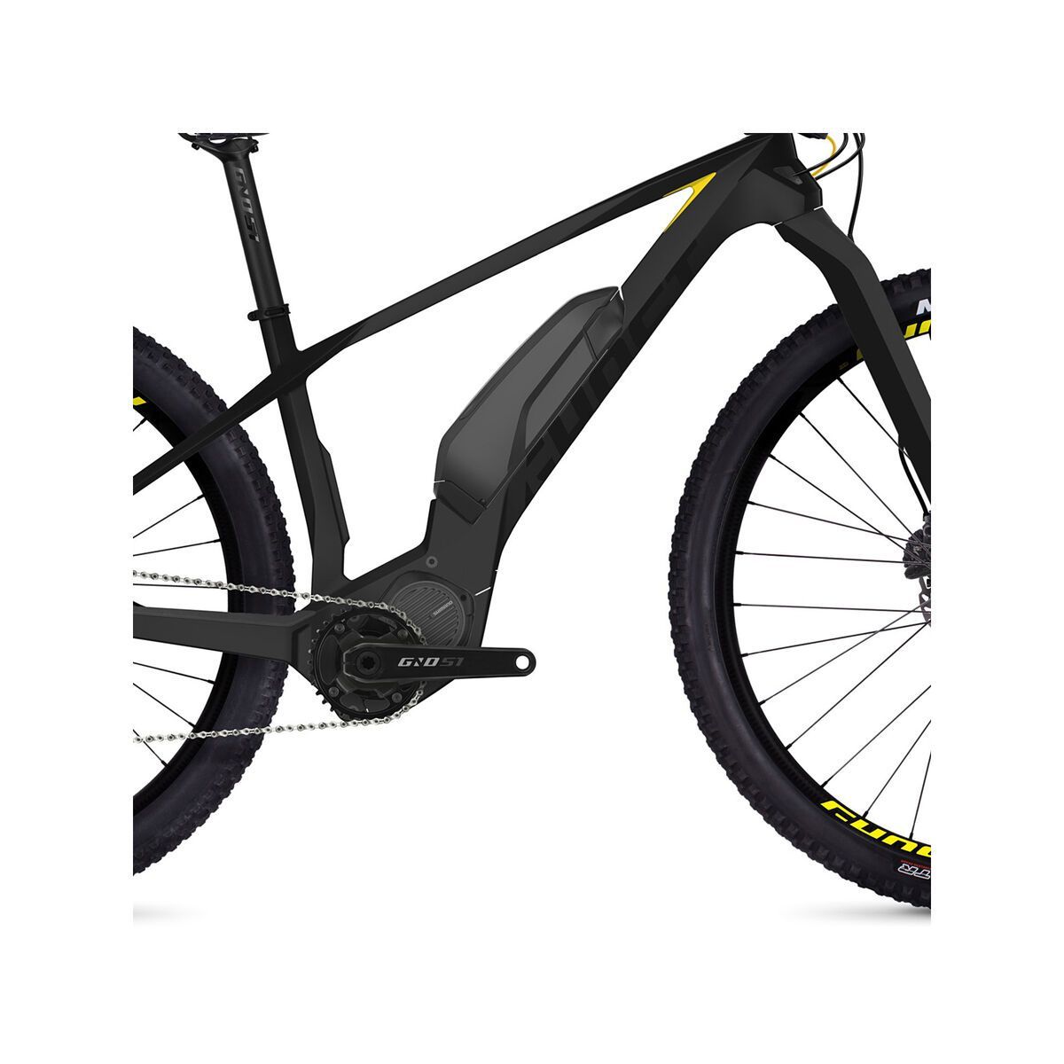 Ghost Hybride Lector SX5.7+ LC, titanium gray/night black/neon yellow - Bild 3