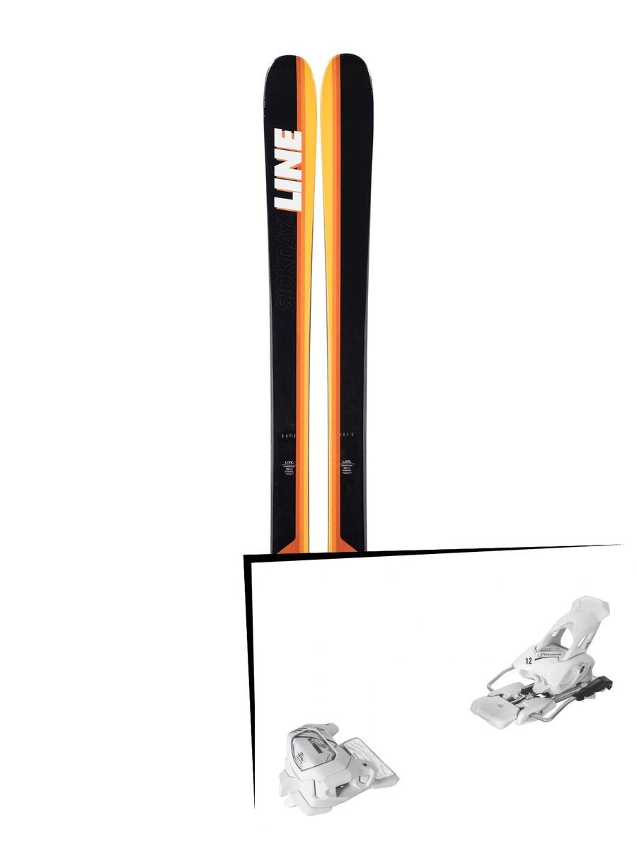 Set: Line Sick Day 94 2019 + Tyrolia Attack² 12 GW matt white - Bild 1