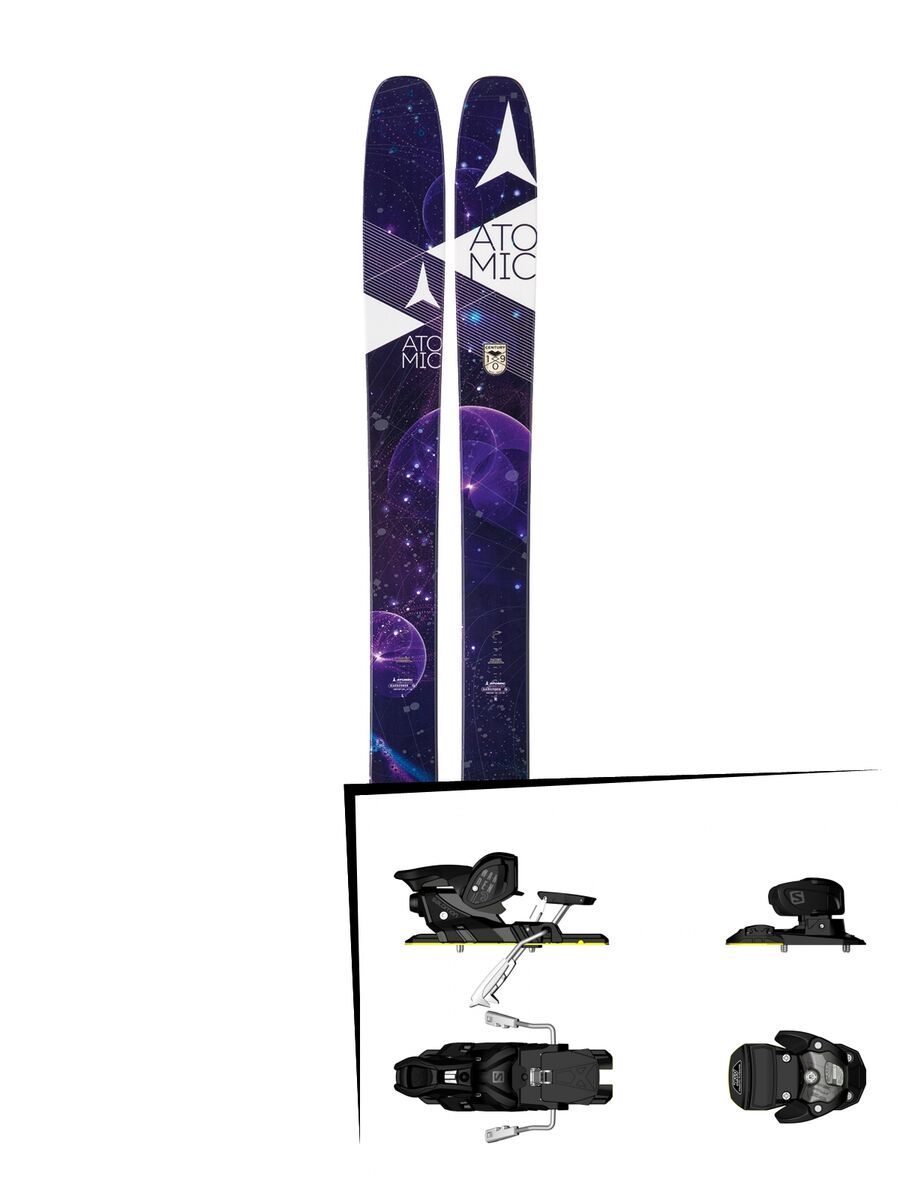 Atomic Set: Century 109 2016 + Salomon Warden MNC 13 - Bild 1
