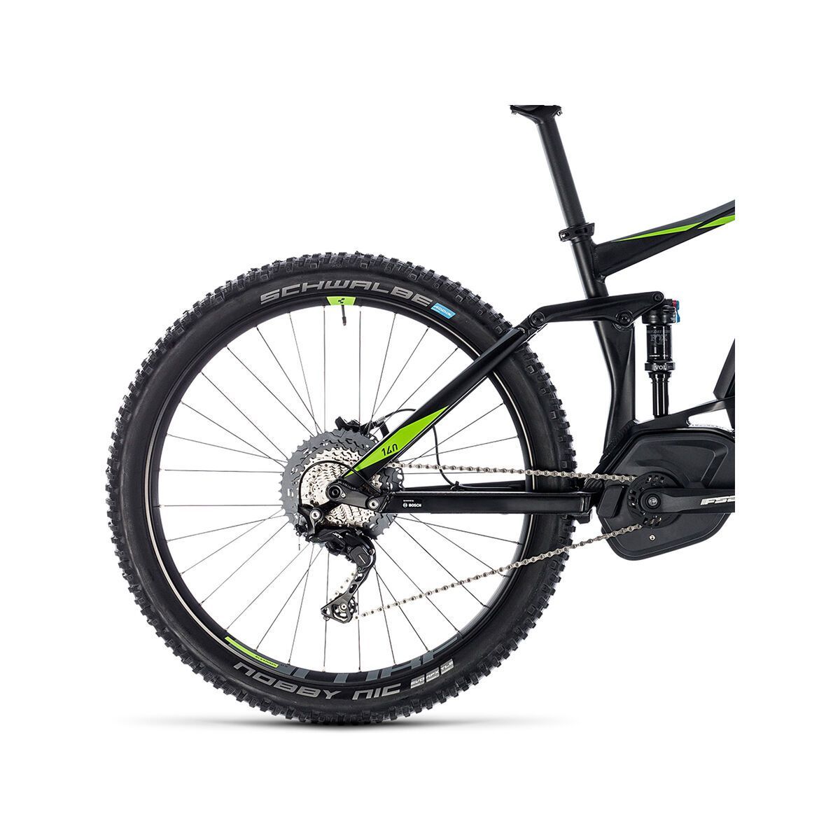 Cube Stereo Hybrid 140 Race 500 27.5, black´n´green - Bild 5