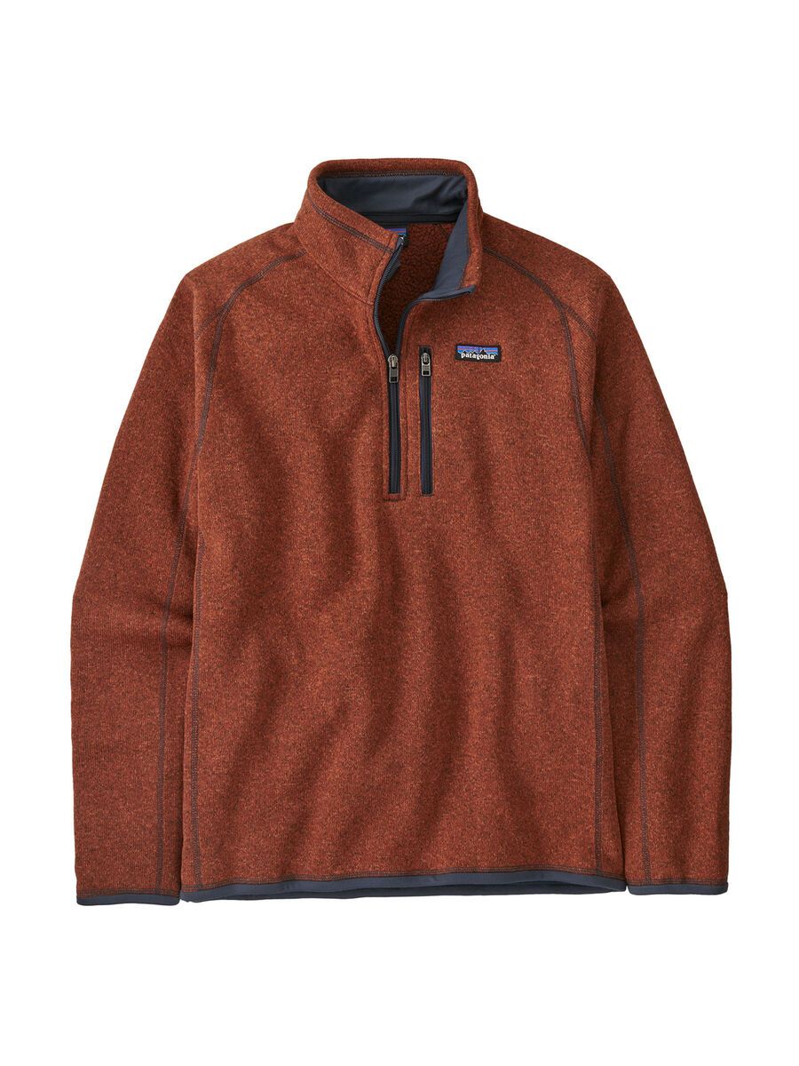 Patagonia Men's Better Sweater 1/4 Zip Fleece, burnished red - Bild 1