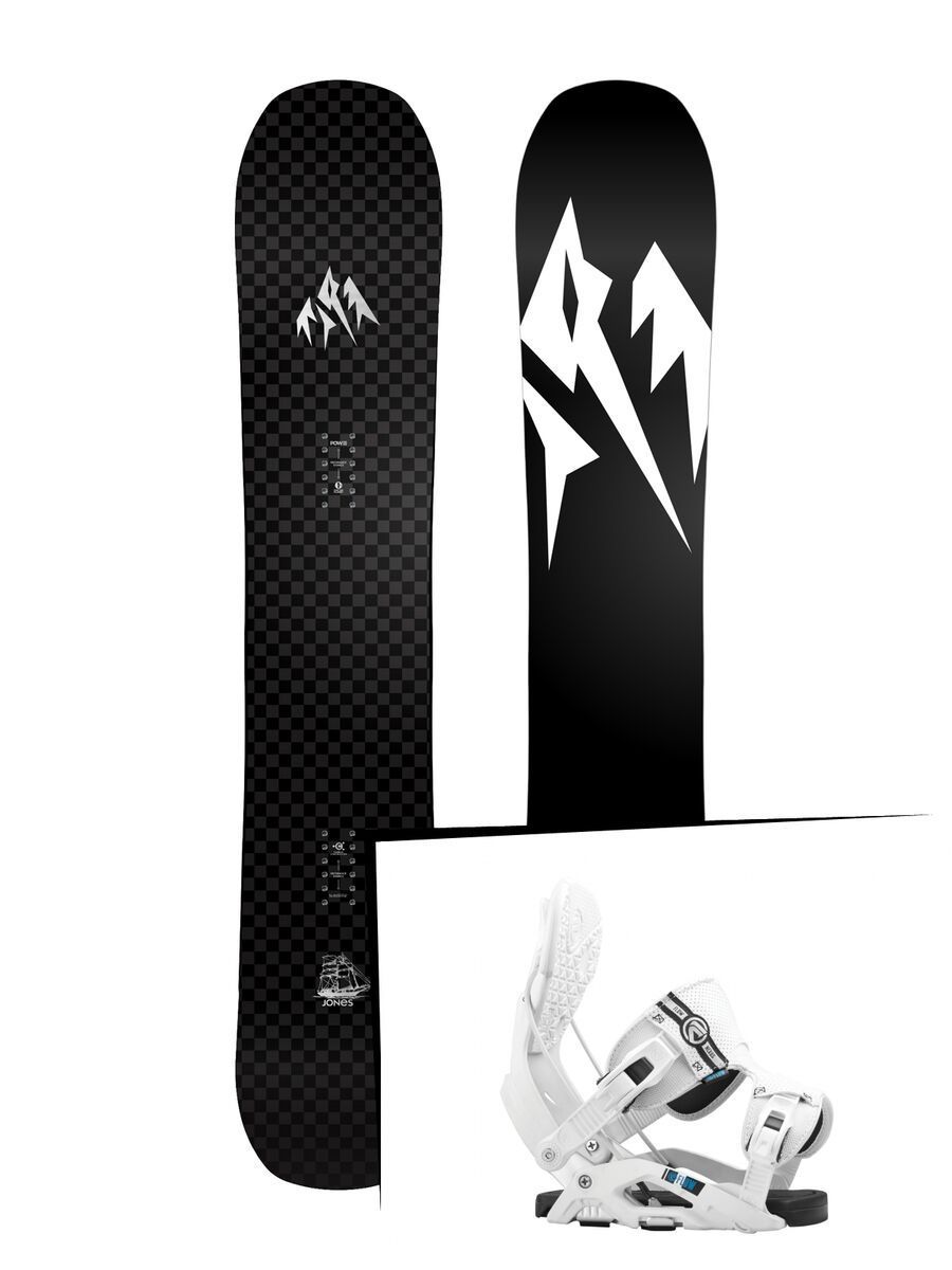 Set: Jones Carbon Flagship 2017 + Flow Nexus (1513163S) - Bild 1