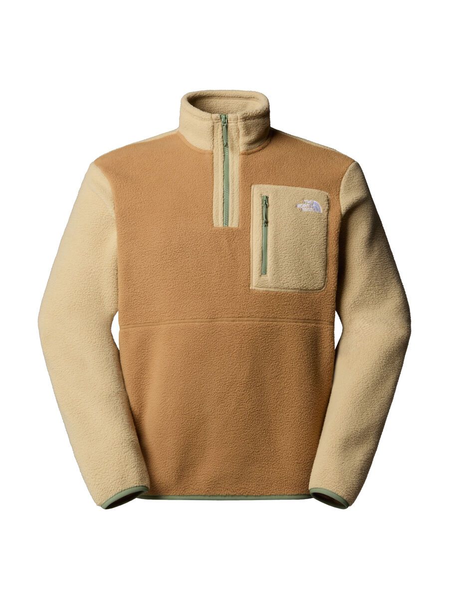 The North Face Men’s Yumiori 1/4 Zip, utility brown/khaki stone/bark mist - Bild 1