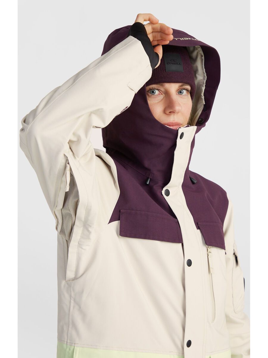 O’Neill Utility Pro Hybrid Jacket Women, atmosphere colour block - Bild 6