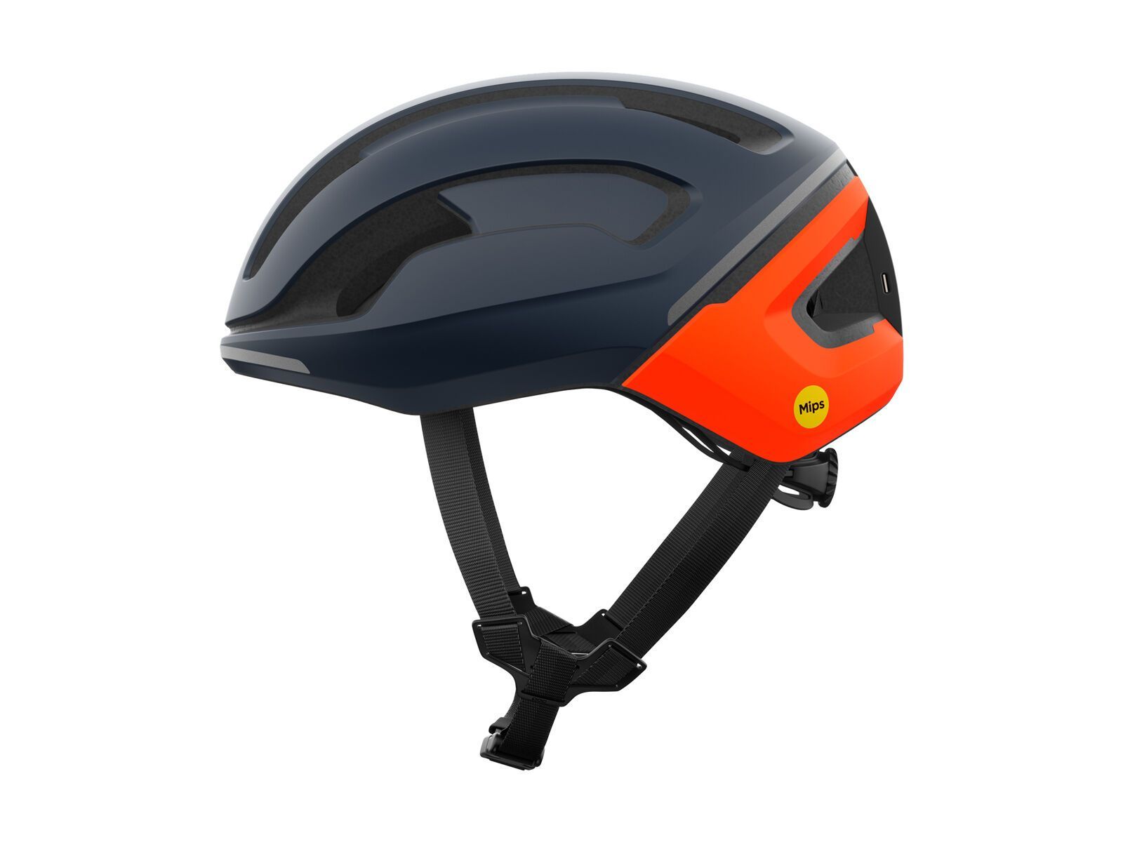 POC Omne Beacon MIPS, apatite navy matt/fluorescent orange matt - Bild 1