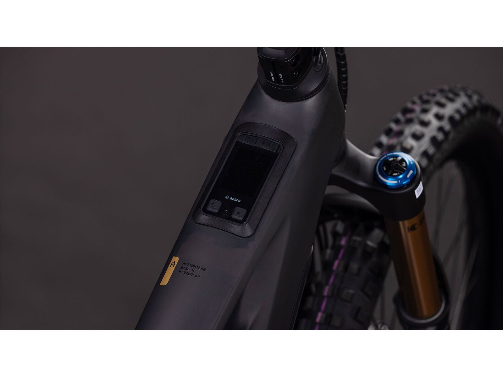 Cube Stereo Hybrid One77 HPC AT 800, carbon´n´gold - Bild 3