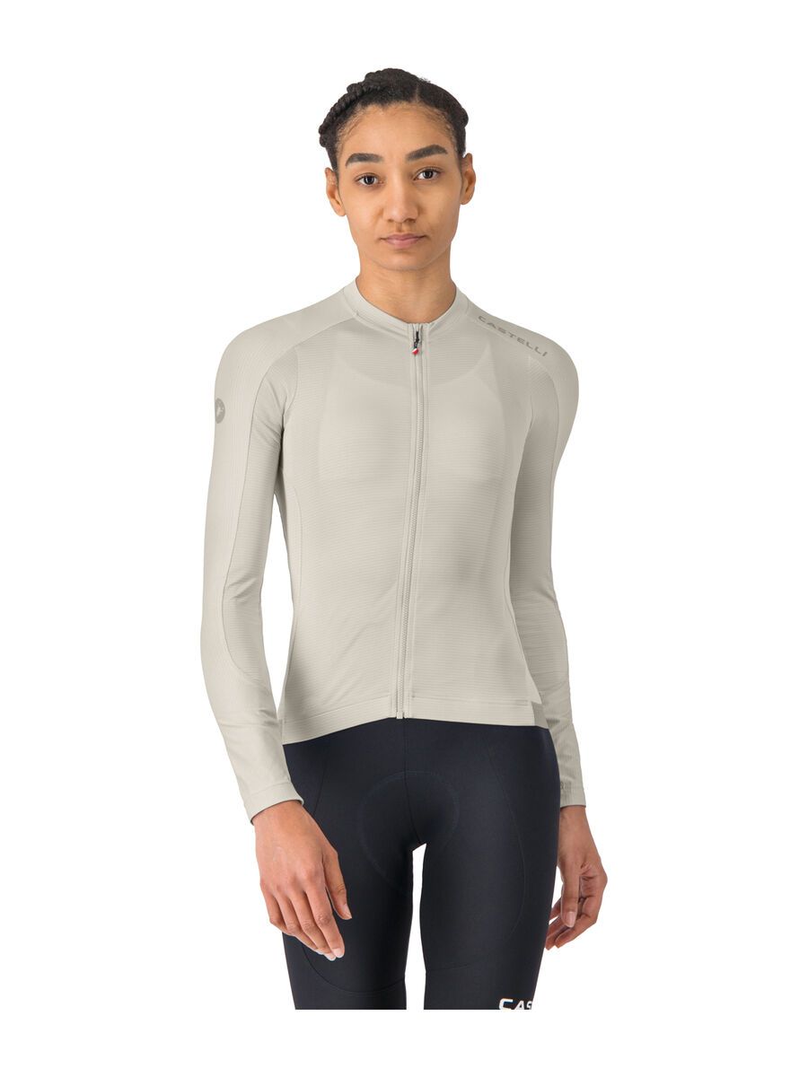Castelli Espresso 2 W Long Sleeve Jersey, silver moon - Bild 2