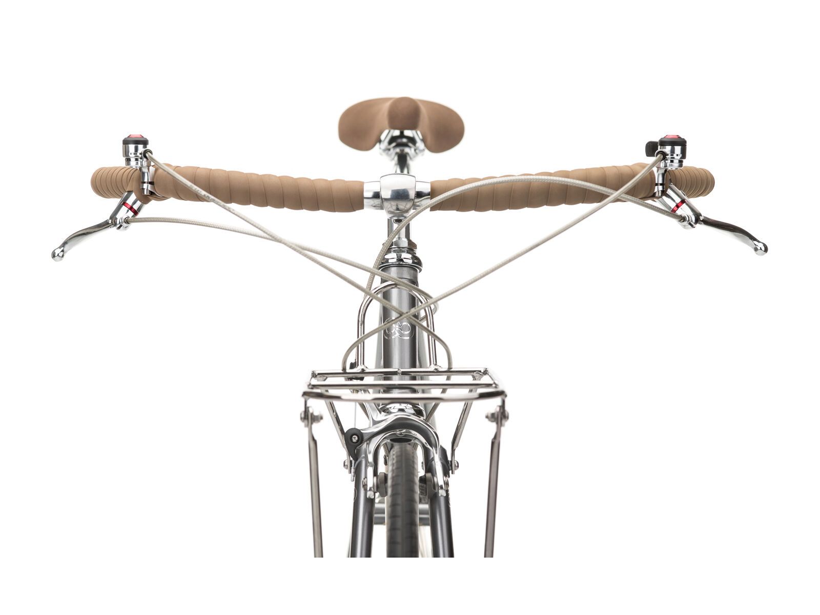 Creme Cycles Echo Mixte Doppio, silver - Bild 3