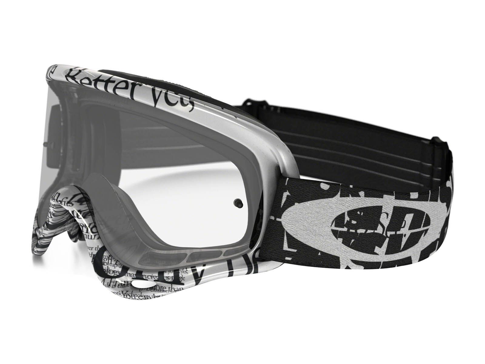 Oakley O Frame MX, tagline black/white/clear - Bild 1