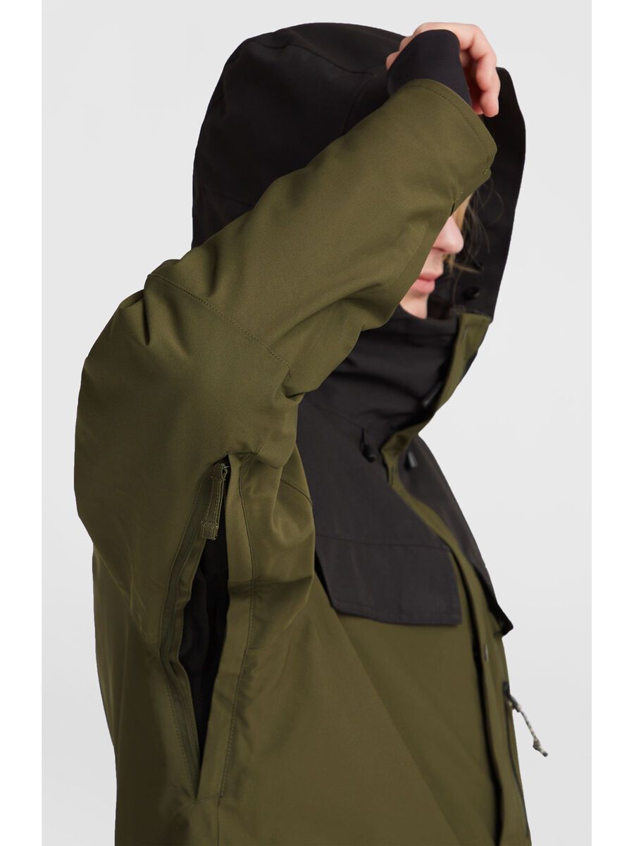 O’Neill Utility Pro Hybrid Jacket Men, forest night colour block - Bild 8