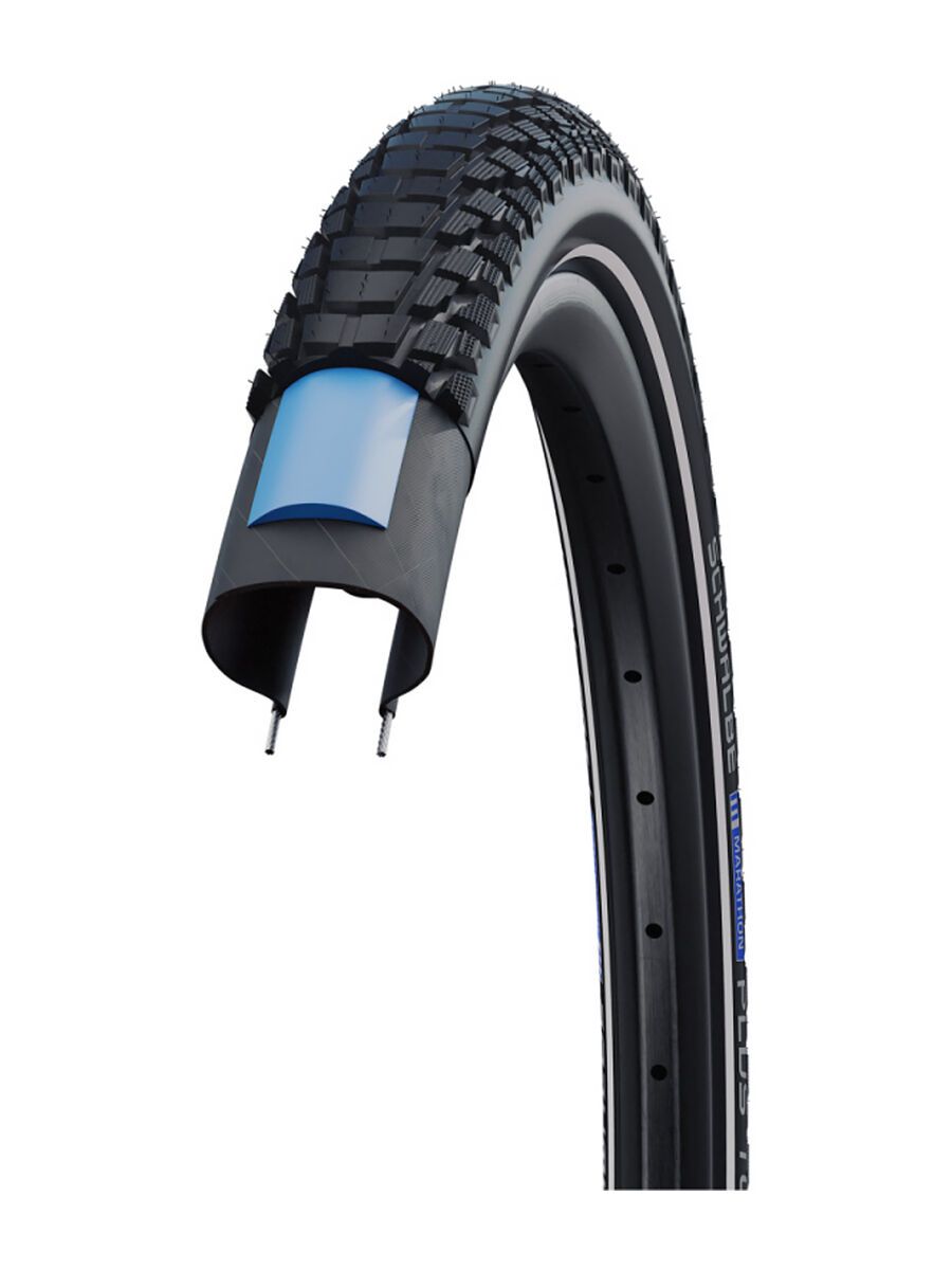 Schwalbe Marathon Plus Tour Performance Addix SmartGuard - 28 Zoll, black-reflex - Bild 2