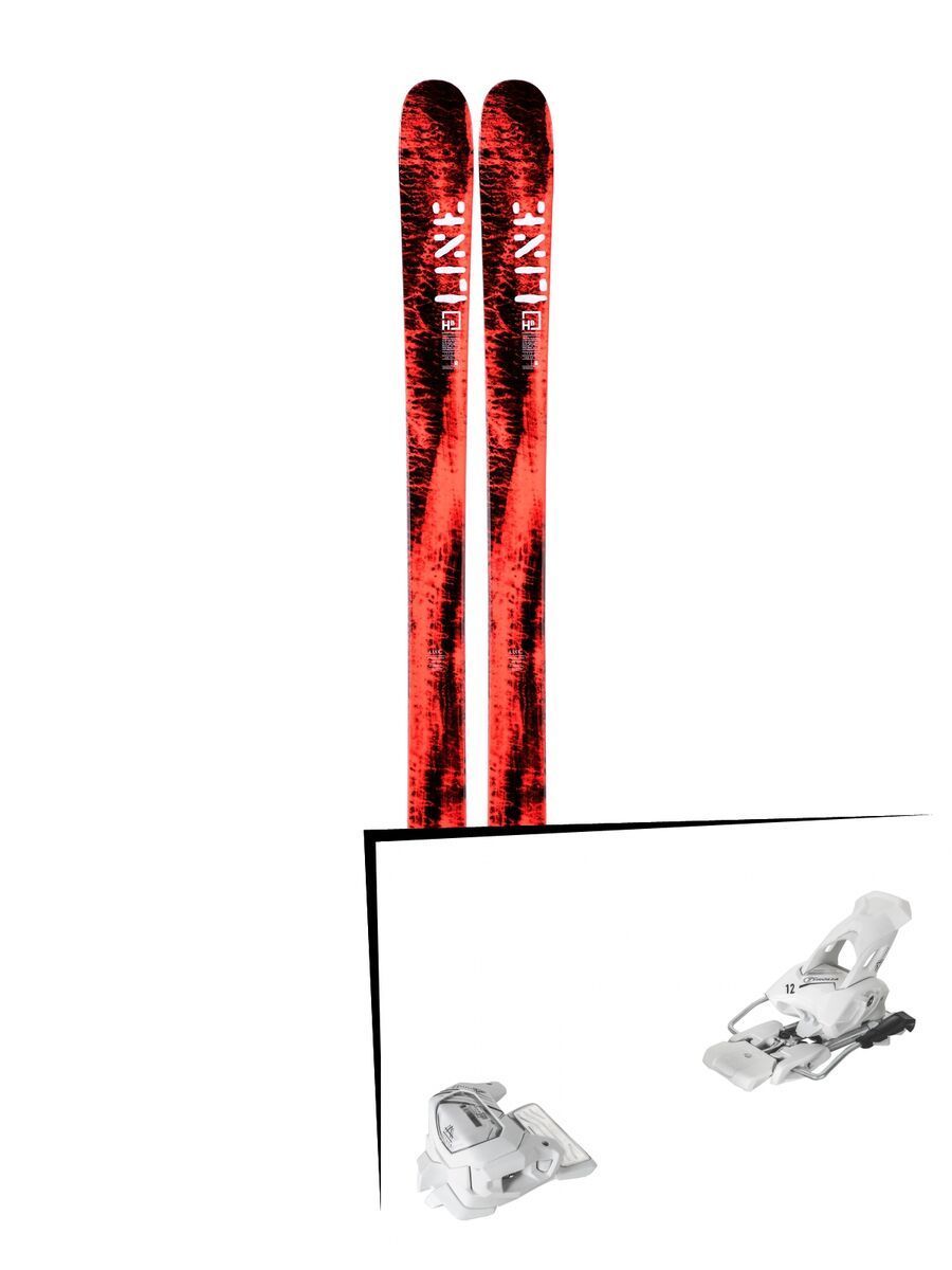 Set: Line Honey Badger 2019 + Tyrolia Attack² 12 GW matt white - Bild 1