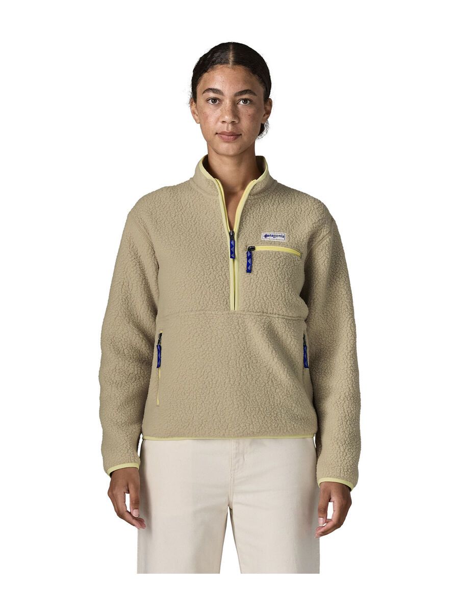 Patagonia Women's Retro Pile Marsupial Fleece Pullover, weathered stone - Bild 3