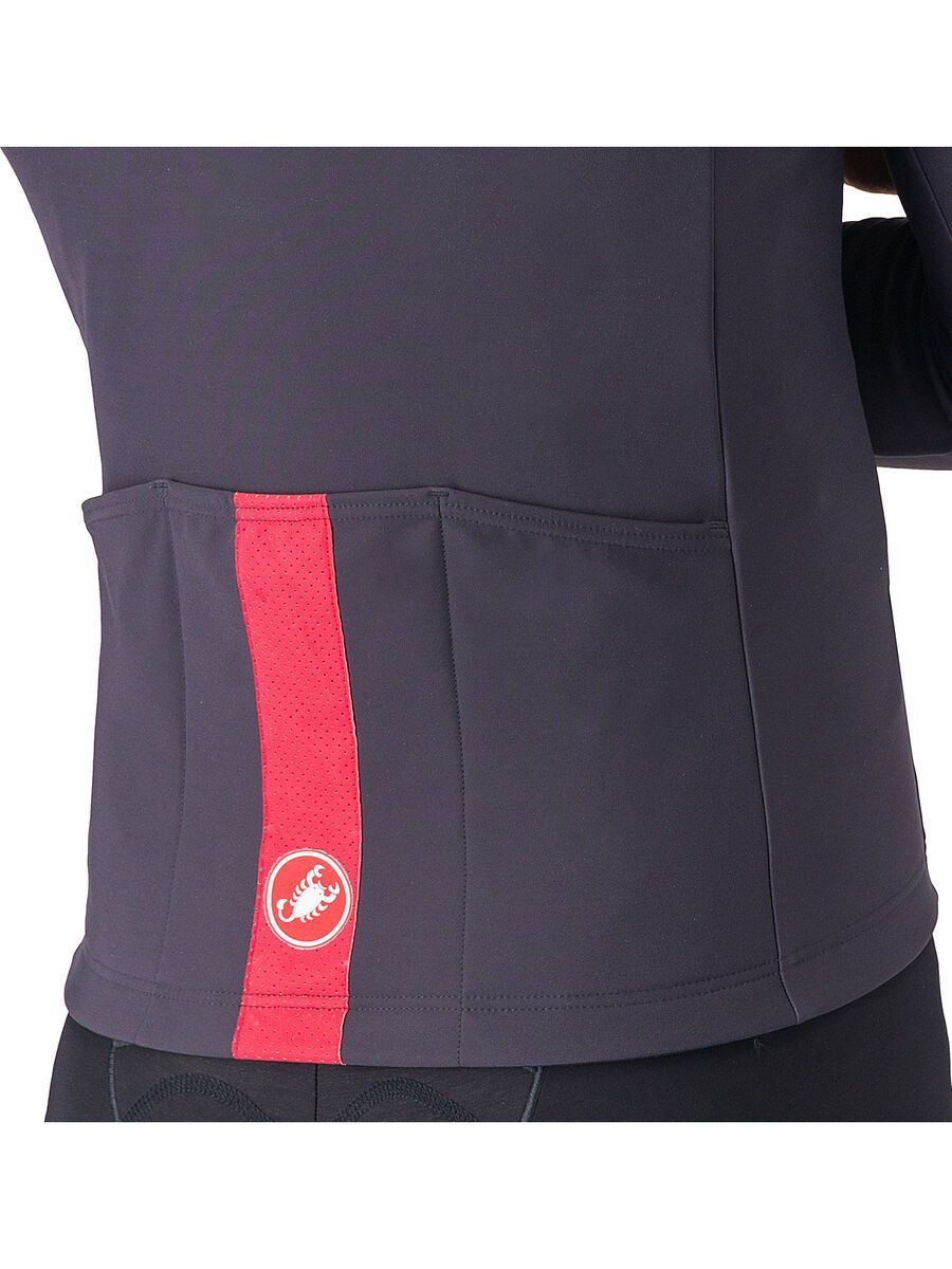 Castelli Tutto Nano RoS Jersey, dark gray/red - Bild 4