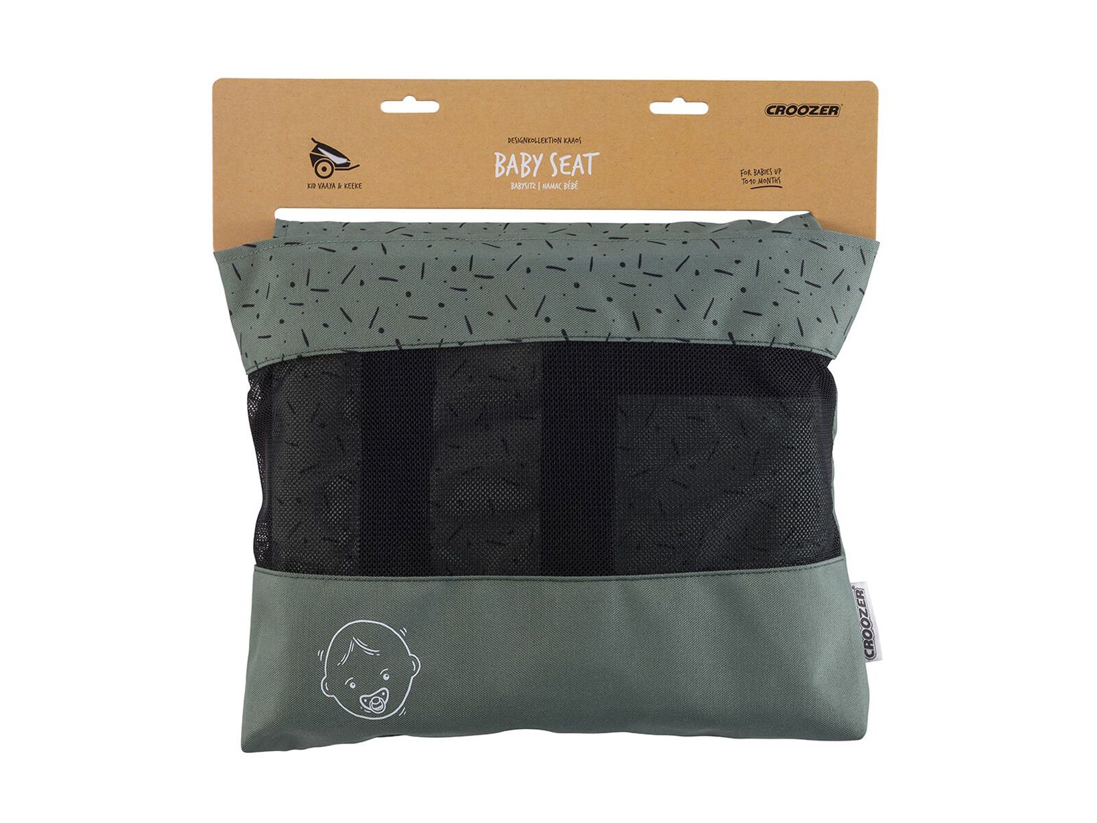 Croozer Babysitz (ab 2014), jungle green/black - Bild 3