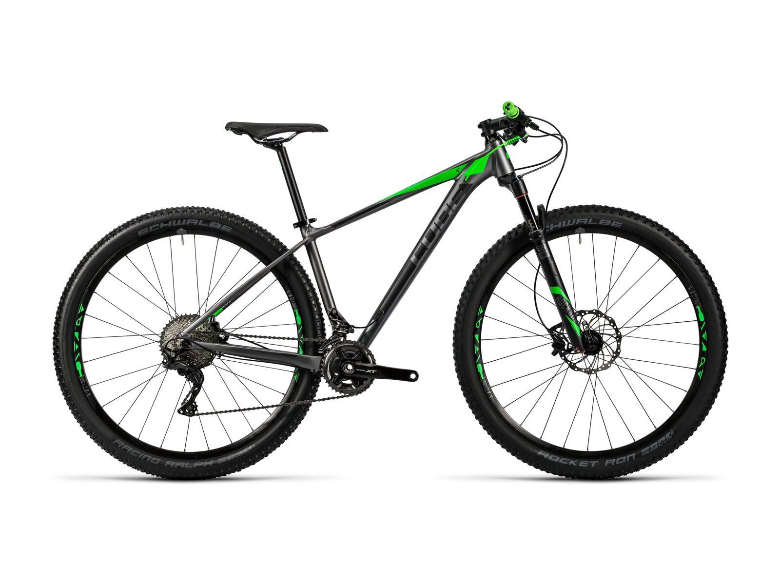 Cube Reaction HPA Pro 27.5, grey´n´flashgreen - Bild 1