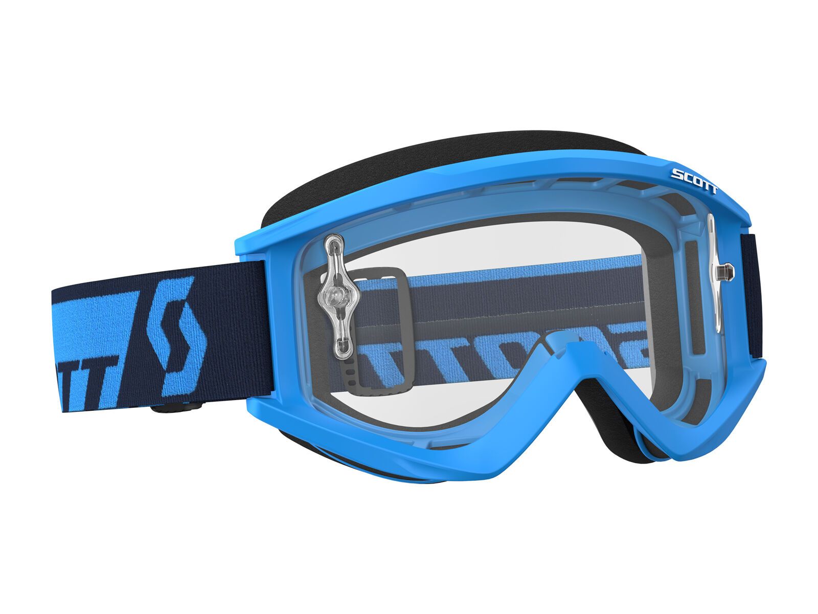 Scott Goggle Recoil Xi, blue/Lens: clear - Bild 1