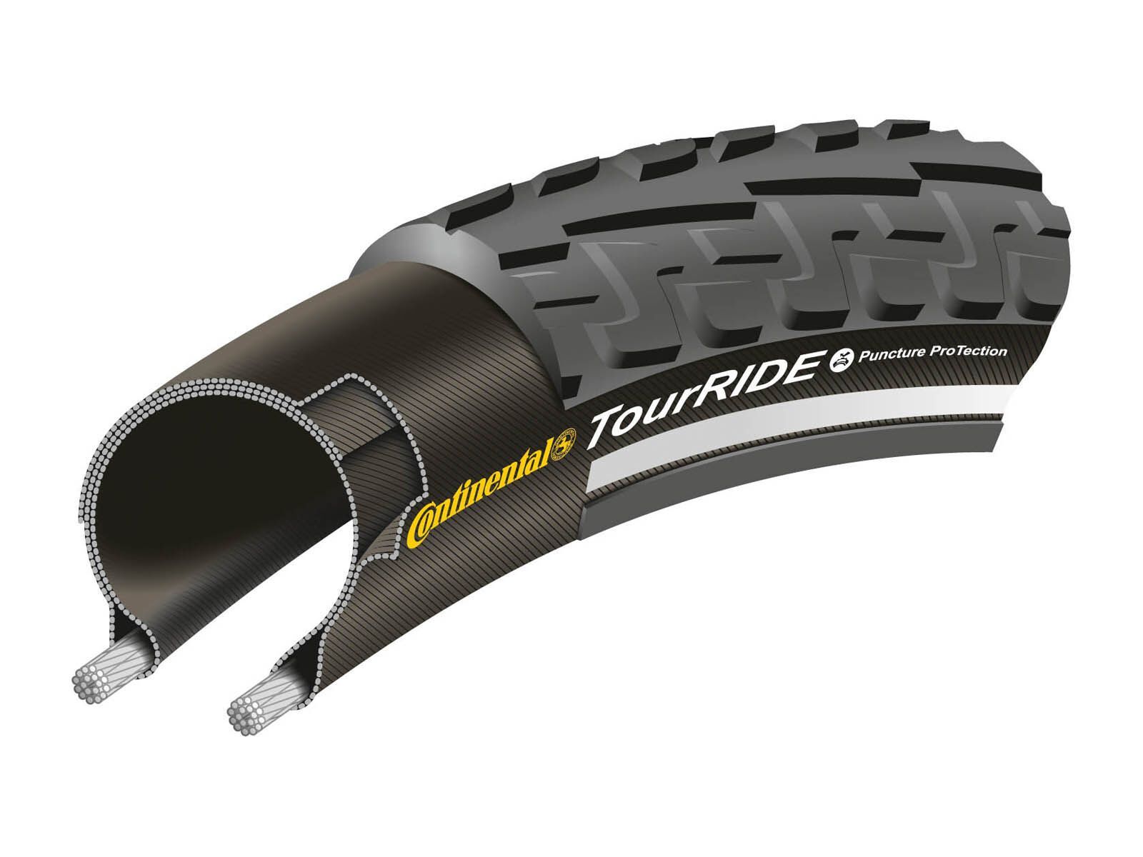 Continental Tour Ride - 24 Zoll, black reflex - Bild 2