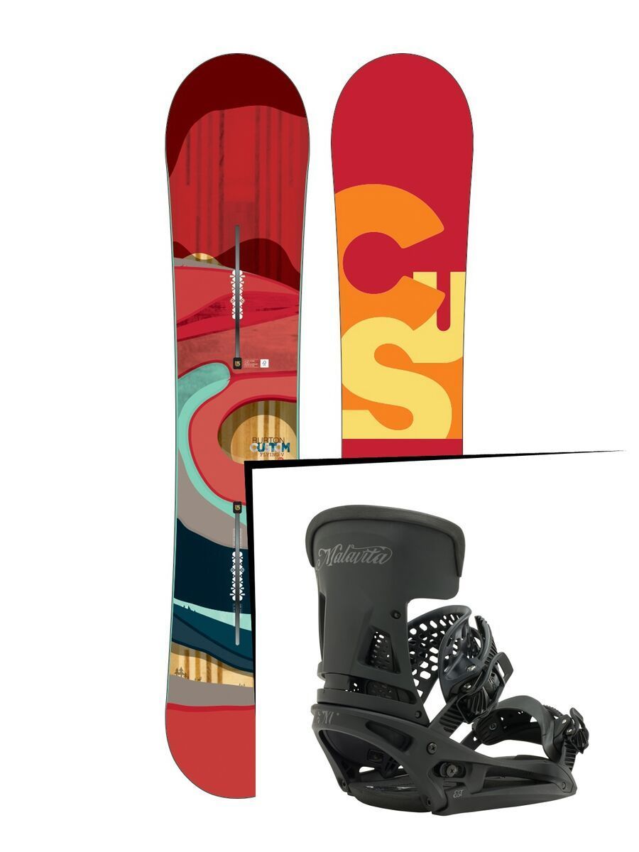 Burton Set: Custom Flying V Wide 2016 + Burton Malavita EST - Bild 1
