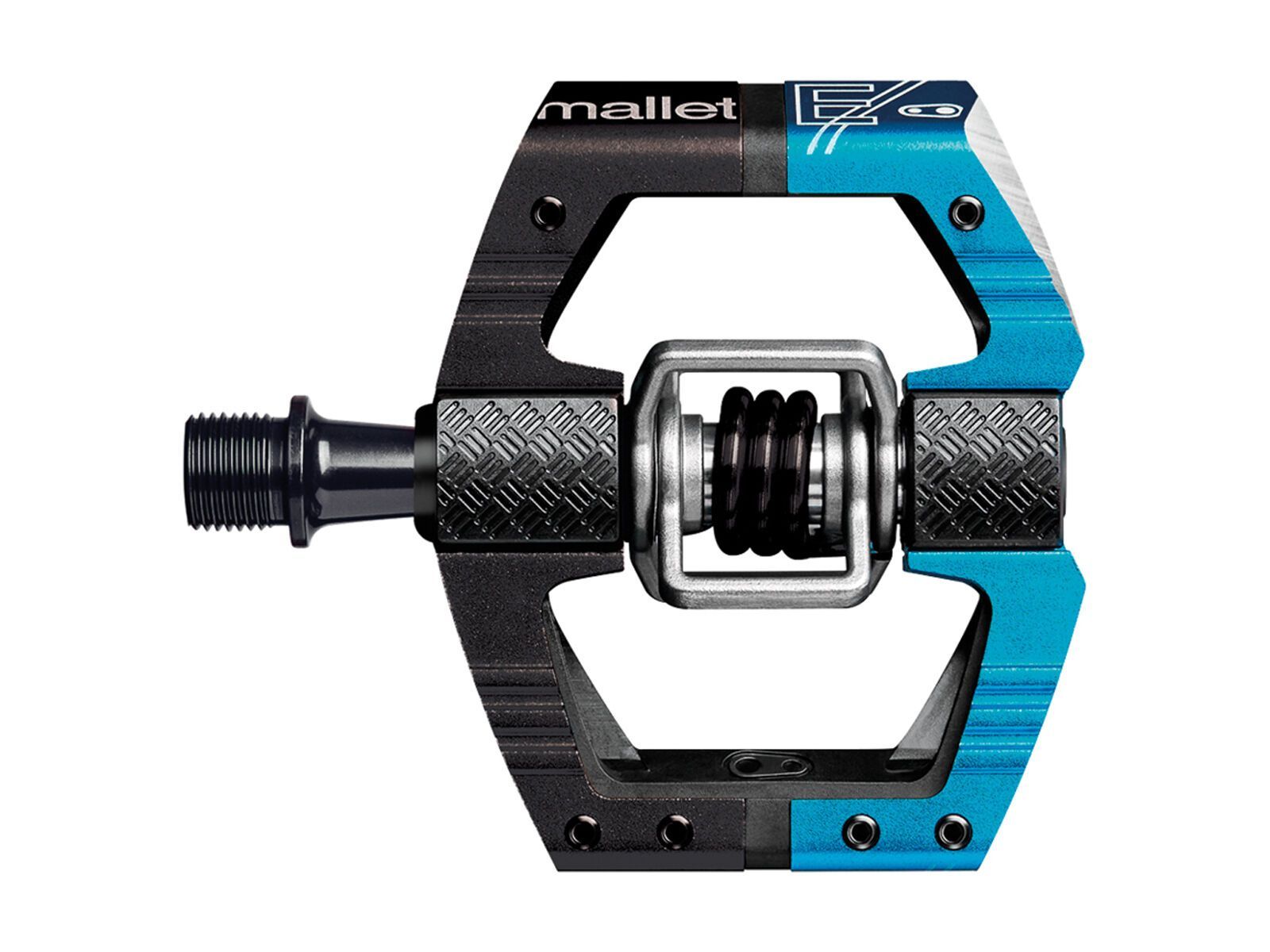 Crankbrothers Mallet E LS, black/electric blue - Bild 1