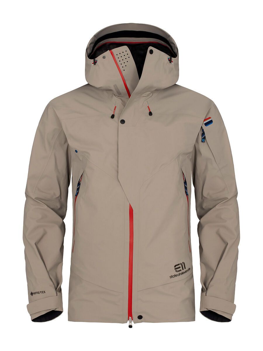 Elevenate Men's Pure Jacket, vintage khaki - Bild 1