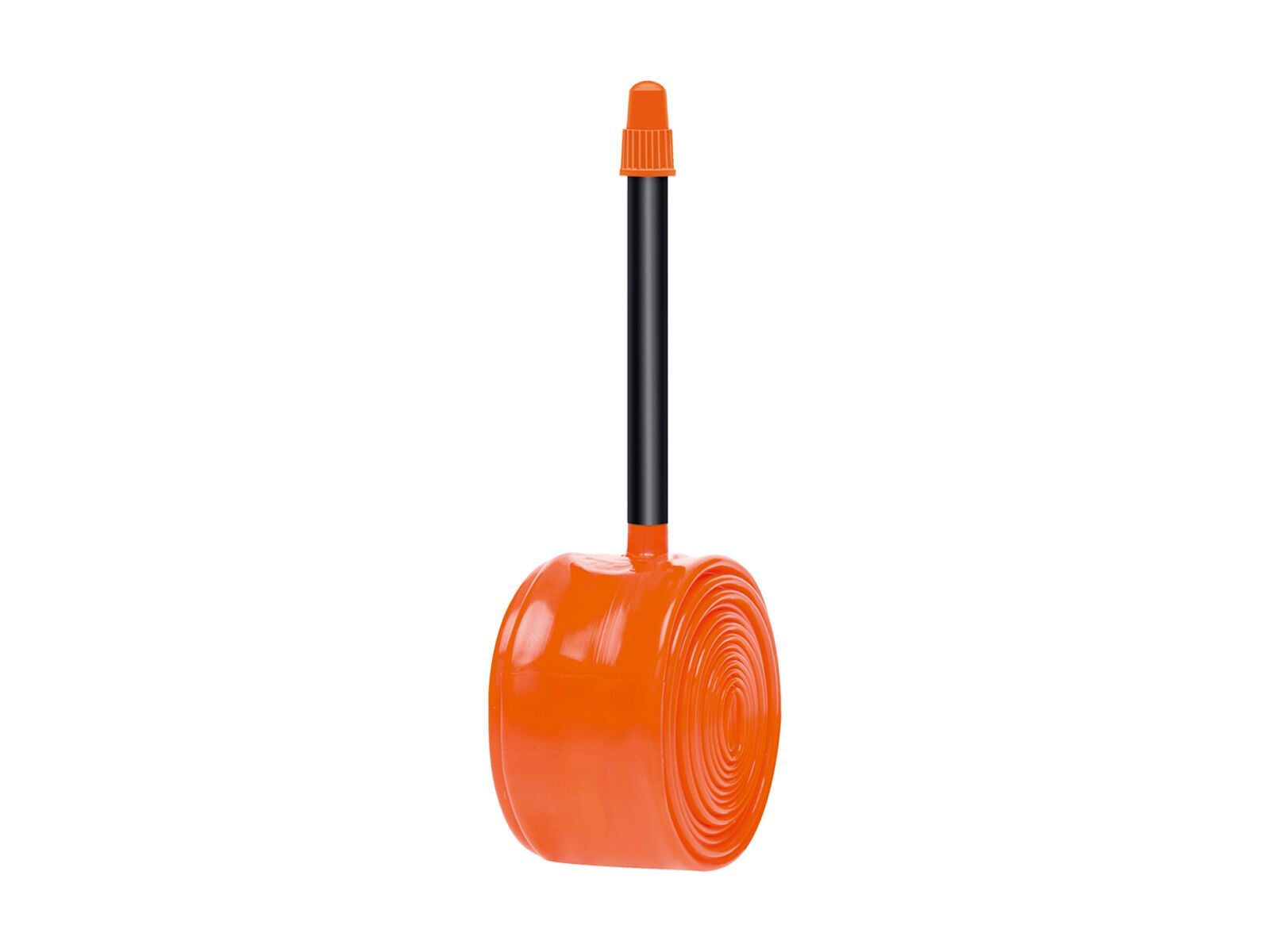 Tubolito Tubo Road 60 mm - 700C x 18-32 / Black Valve, orange/black - Bild 3