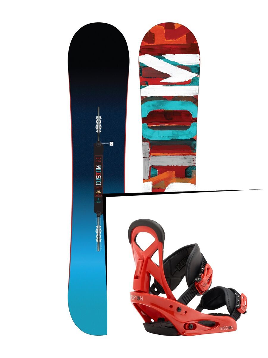 Set: Burton Custom Smalls 2017 +  Mission Smalls (1712907S) - Bild 1