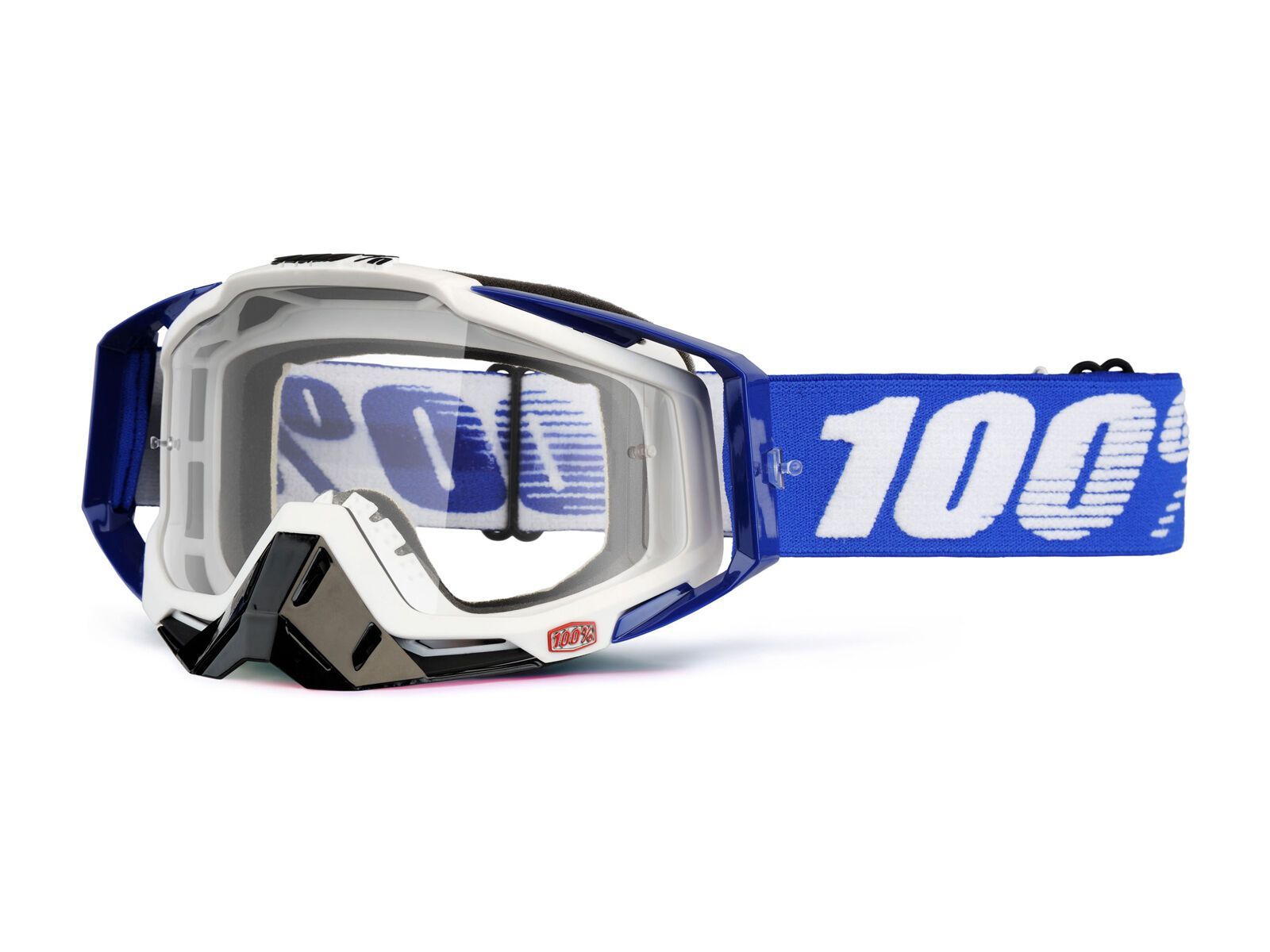 100% Racecraft, cobalt blue/Lens: clear - Bild 1