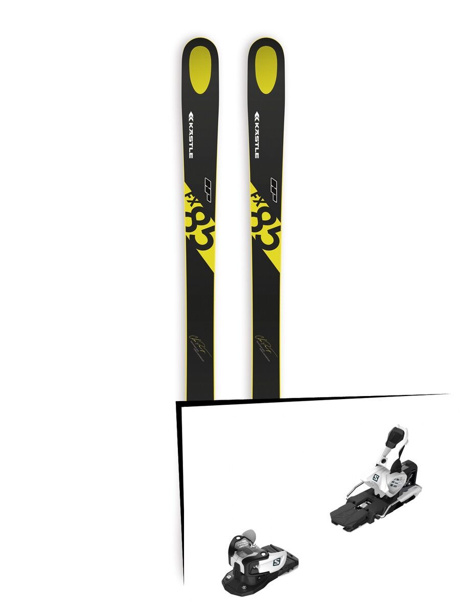 Set: Kästle FX85 HP 2019 + Salomon Warden MNC 13 white/black - Bild 1