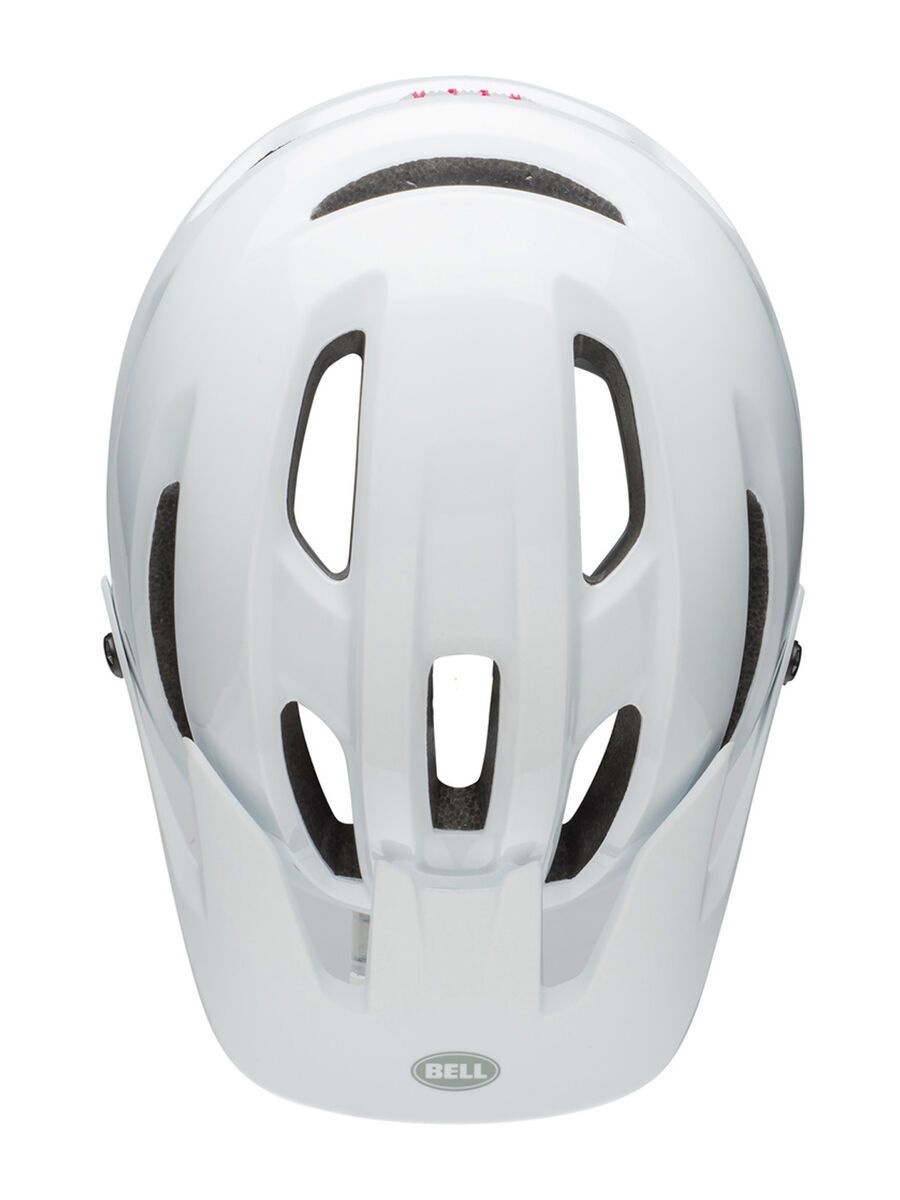 Bell Hela Joy Ride, matte/gloss white/cherry fibers - Bild 6