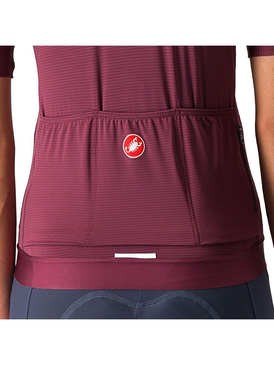 Castelli Espresso W Jersey, deep bordeaux/deep bordeaux - Bild 4