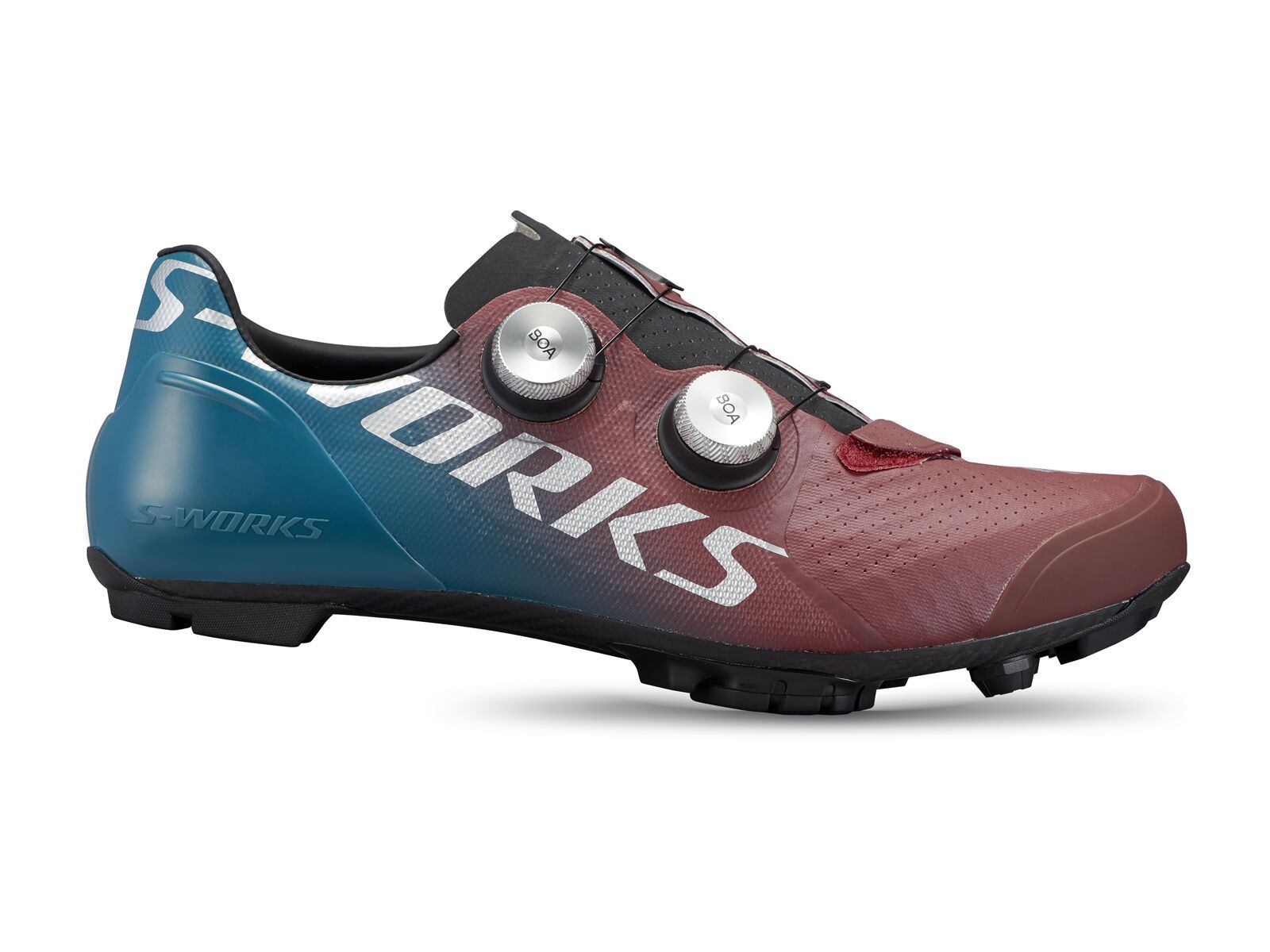 Specialized S-Works Recon Mountain Bike, tropical teal/maroon/silver - Bild 2