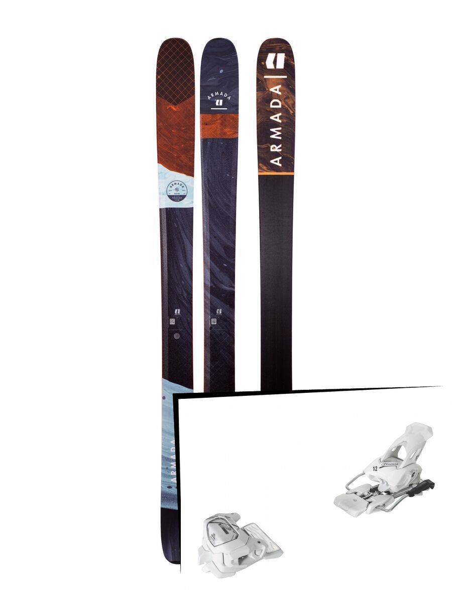 Set: Armada Tracer 108 2019 + Tyrolia Attack² 12 GW matt white - Bild 1
