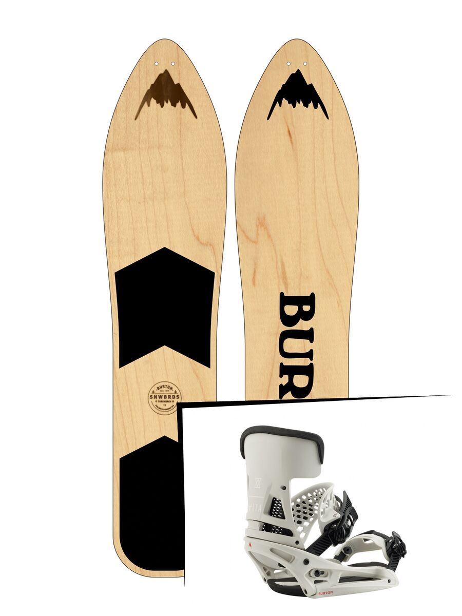 Set: Burton The Throwback 2019 + Burton Malavita EST vape cloud - Bild 1